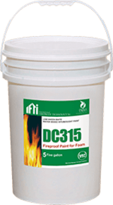 Fire-Retardant-Coating DC315 Intumescent Coating Thermal & Ignition Barrier For Spray Foam Insulation